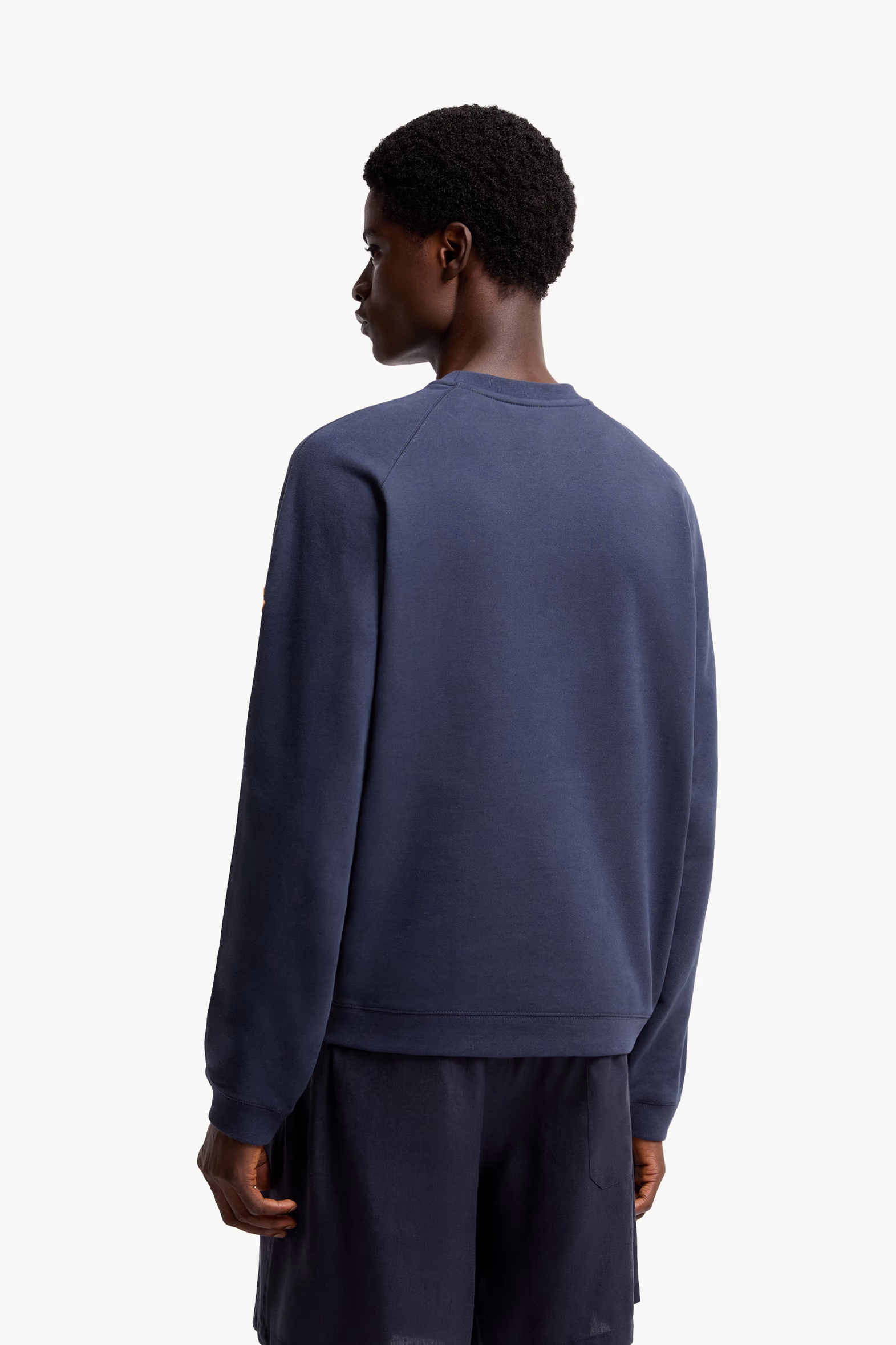 Moncler x Gilga Farm Designed by Donald Glover Cotton Sweatshirt Men Navy Blue Moncler 5